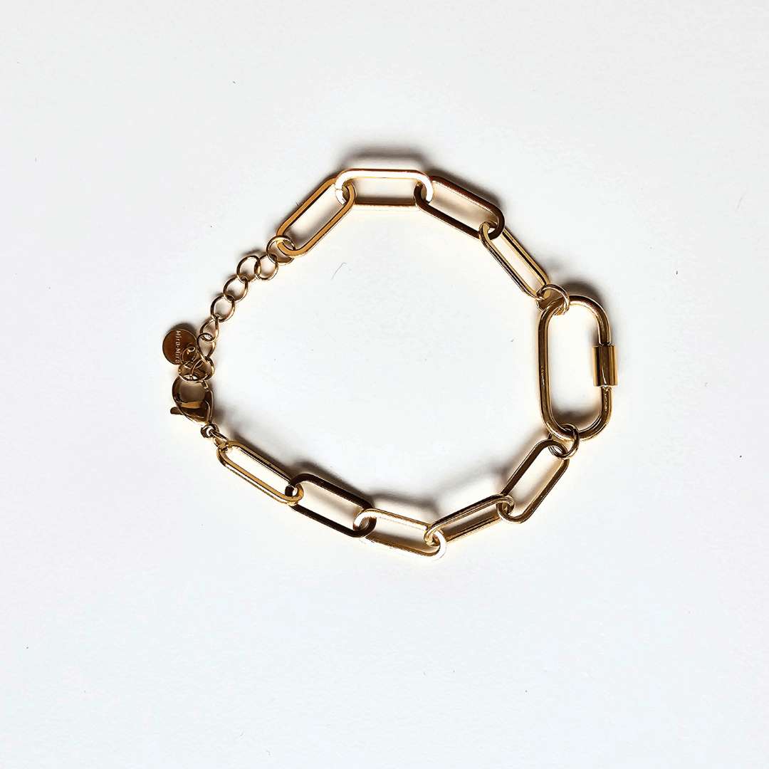 Pulsera Grande Eslabón Clip