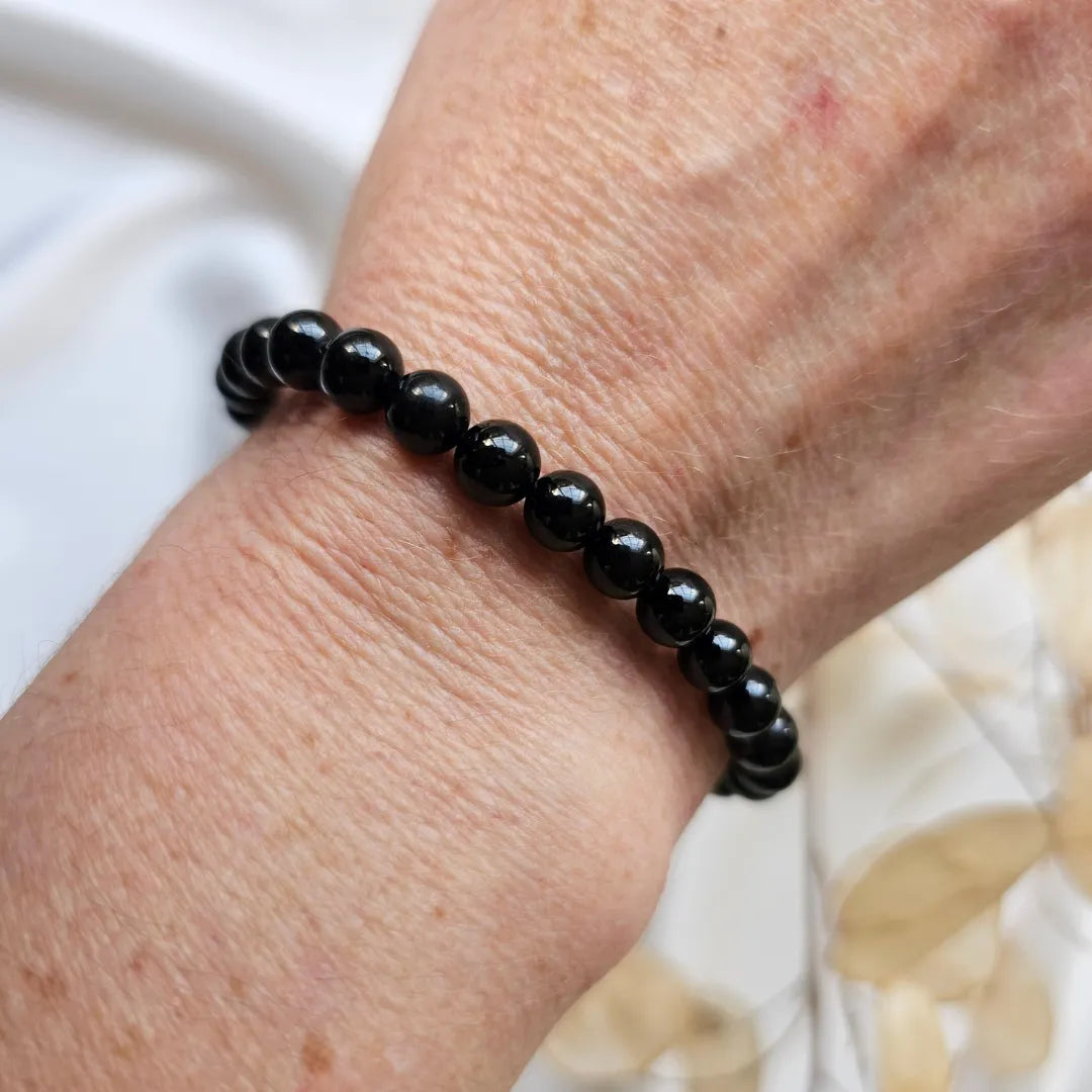 Pulsera Turmalina Negra | Limpieza y Protección