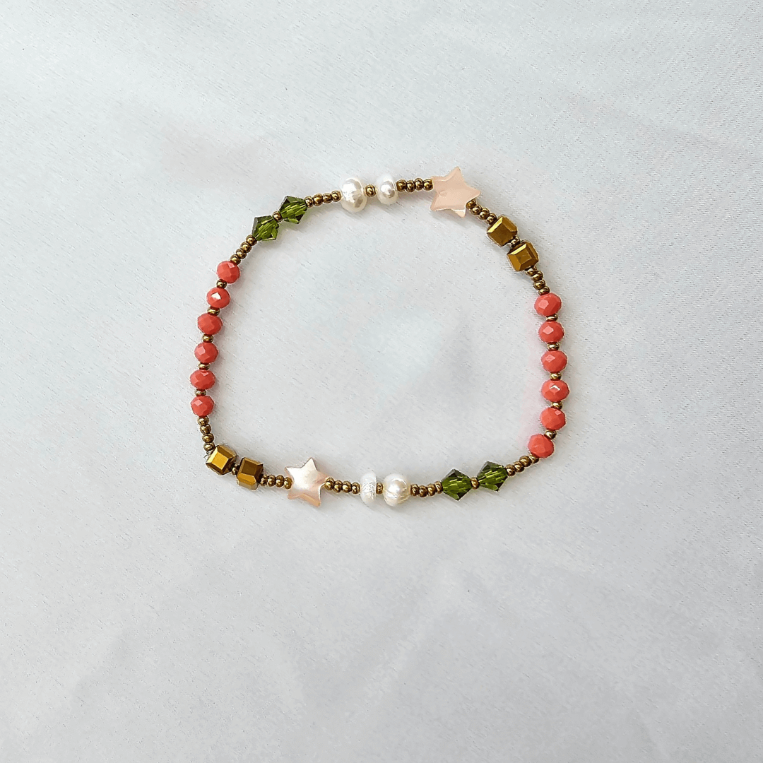 Pulsera Coral