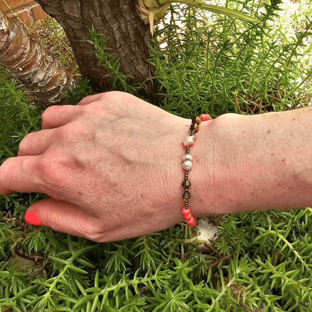 Pulsera Coral